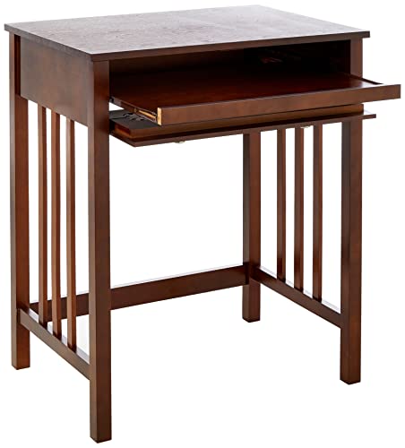 Convenience Concepts Designs2Go Mission Desk With Keyboard Drawer, Espresso #TOP4
