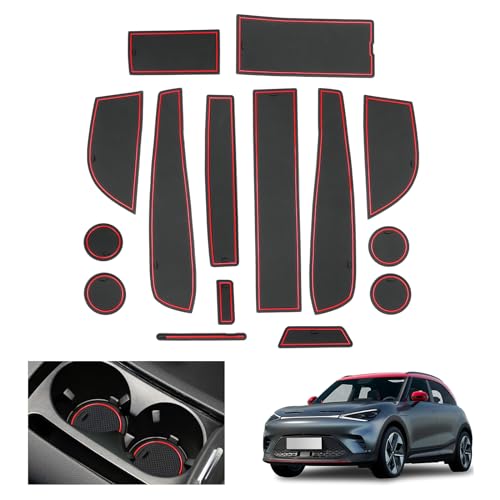 Tapis caoutchouc Smart 1 console centrale accessoires de rangement voiture GAFAT