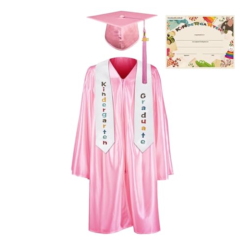 Toge de graduation maternelle infroissable pour habiller les enfants de 5 à 13 ans