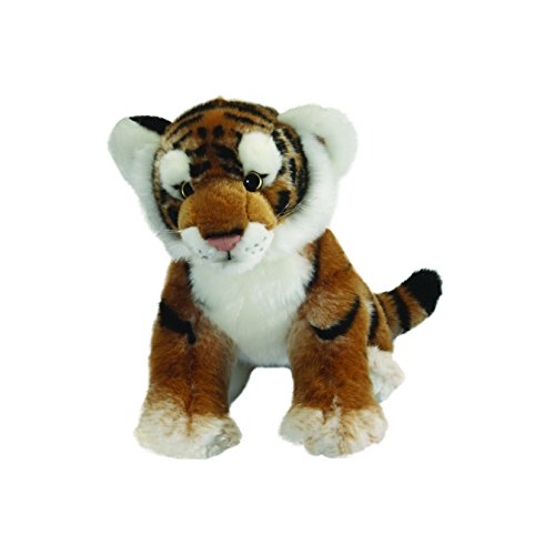 Living Nature Stofftier, mittelgroßer Tiger (35 cm) – Bild 4