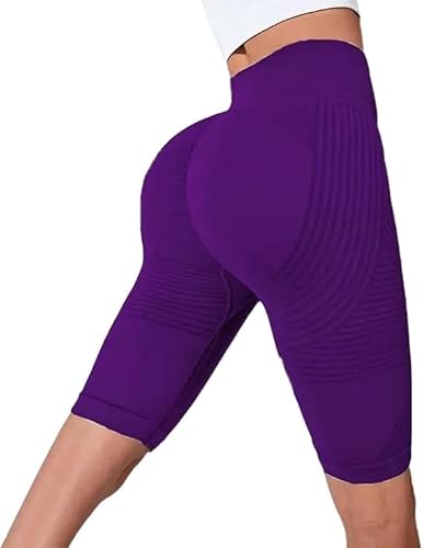 Shamonaty 3D Leggings Cellulite Compression Anti Cellulite Short Leggings for Wo
