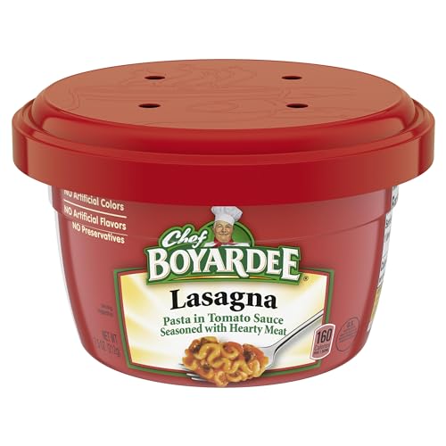 Chef Boyardee Lasagna Microwave Bowl 12-Pack