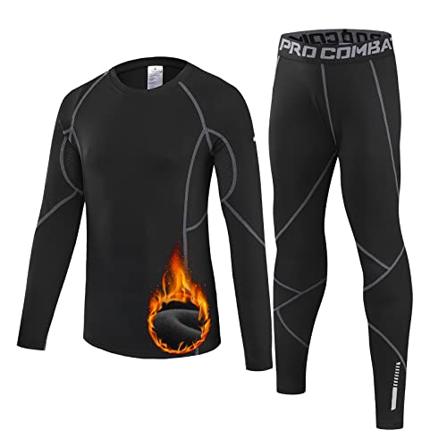 Leeboom Thermounterwäsche Kinder Fussball Skiunterwäsche Kinder...