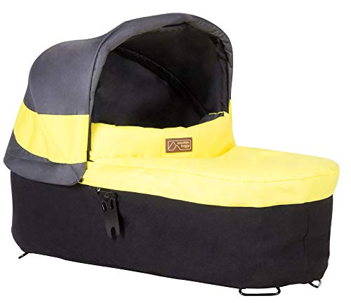 Mountain Buggy Carrycot Plus with 3 Seat Modes for 2015 Terrain, Plus One, and Urban Jungle, Solus