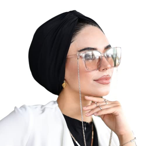 Knot Turbans for Women - Hair Wraps for Chemo and Cancer Patients - Hijab Undercap and Instant Head Wrap