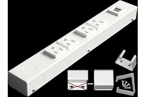 Plug Mold Outlet Strip Under Cabinet Hardwired