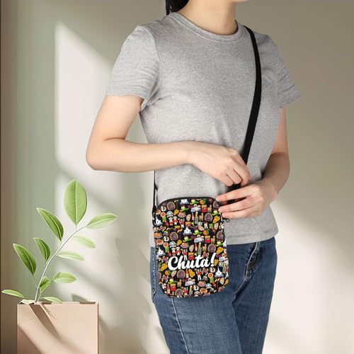 KEYCHIN Ecuador Crossbody Bag Ecuadorian Chuta Gifts Ecuadorian Shoulder Bag Ecuador Themed Gifts Ecuador Travel Bag3