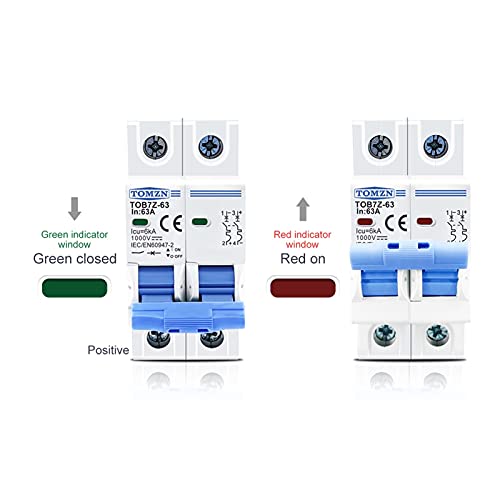 Disyuntor solar contra sobrecargas en paneles solares de 1000V DC 5