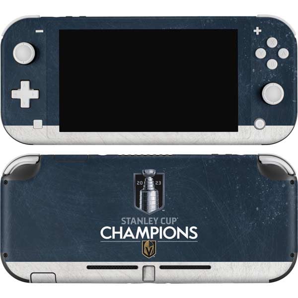 Skinit Decal Gaming Skin Compatible with Nintendo Switch Lite - Officially Licensed NHL Stanley Cup Champions 2023: Vegas Golden Knights Design