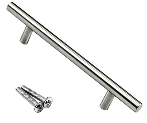 Micro Trader 128 mm bore hole, stainless steel, furniture handles, bar handles, railing handles, Silber - Image 2