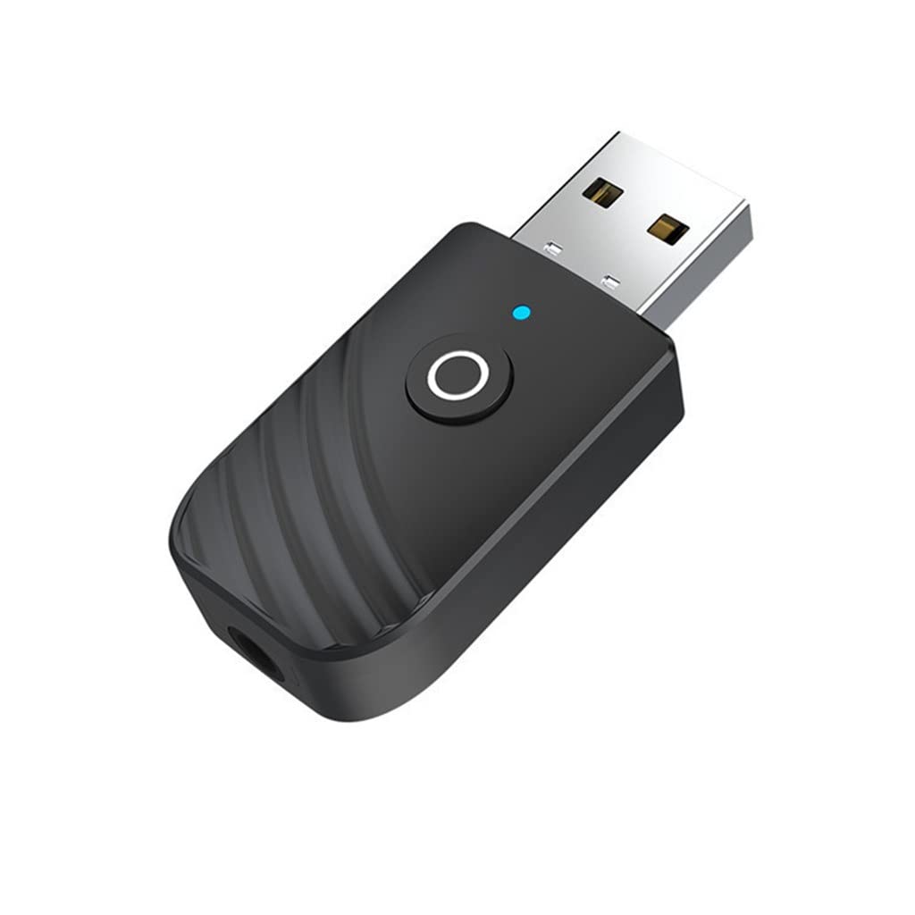 YASEZ USB 5.0 Audio Transmitter Receiver 3in1 Adapter TV PC Car USB Dongle