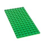  1 x Lego Bauplatte grün flach 16 x 8 Platte 3865 D05