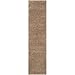 SAFAVIEH Milan Shag Collection Runner Rug - 2' x 6', Dark Beige, Solid Design, Non-Shedding & Easy Care, 2-inch Thick Ideal for High Traffic Areas in Living Room, Bedroom (SG180-1414)