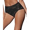 Bali Women's Shapewear Lace 'N Smooth Brief, Black, Medium