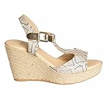 No es lo Mismo - Sandalias o Alpargatas De Yute con Cuña Mu