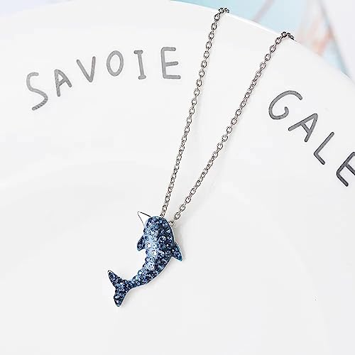 Colliers de Pendentif Bleu pour Femmes Bijoux de création fine - 4