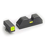 AmeriGlo Combative Application Pistol Sight fits Glock 20,21,29,30,31,32,36, Green/Green