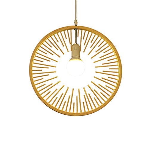 Suspension rotin haut de gamme et luminaire en bambou tressé pour hôtel