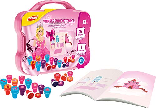 Preisvergleich Produktbild Joustra J41810 26x Prinzessinnen-Stempel im Koffer