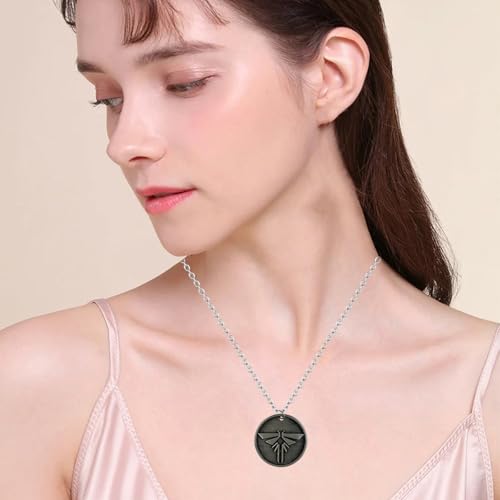 Elie&Eason The Last Us of Firefly Necklace, Unisex, Zinc, Necklace, Cosplay Accessories, Fans, Teens, Young Adults