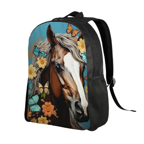 Mochila Impermeable para Senderismo Unisex con Estampado Floral miniatura 2