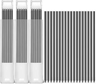 2.8 mm Carpenter Pencil Refills 2.8mm Pencil Refill for Long Nosed Deep Hole Mechanical Pencil - BLACK - 18 COUNTS
