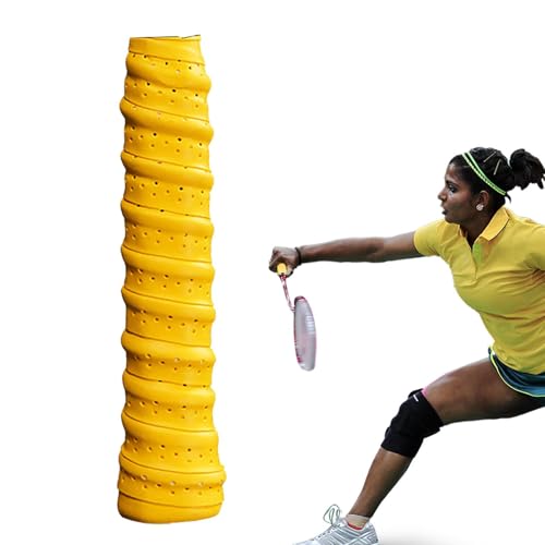 Yianyal Puños de Raqueta de Tenis, Banda antideslizante para Raqueta de Tenis, Banda antideslizante para Raqueta | Sobregrip de Tenis, sobre de mango de bádminton que absorbe el sudor para