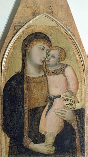 Poster Marie-Madeleine par Ambrogio Lorenzetti - Décoration Murale Art 60x90cm