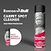 RemoovABull Carpet & Upholstery Stain Remover – Fast Acting, Powerful Cleaner for Oil, Grease, Dirt, Coffee, Urine & More – Ideal for Car Interiors, Fabrics, & Carpets – Made in the USA