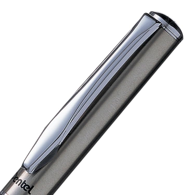 Pentel roller con barril plateado miniatura 5
