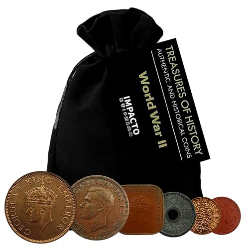 IMPACTO COLECCIONABLES | 6 Monedas Auténticas de la Segunda