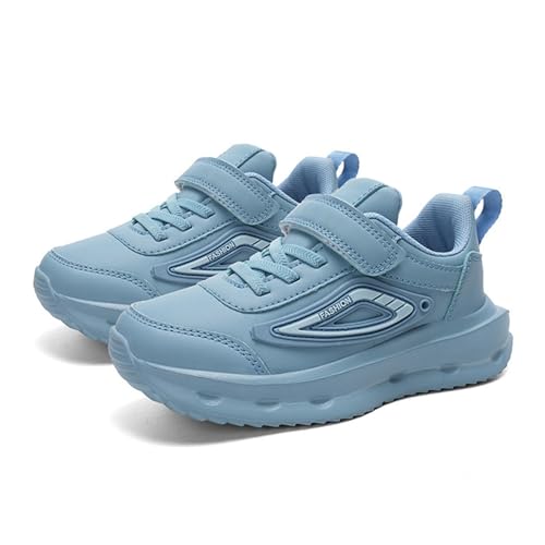 Boys Girls Fitness Workout Running Training Shoes Adjustable Mesh Lightweight Walking Supportive Active Sneaker Boy Kids3