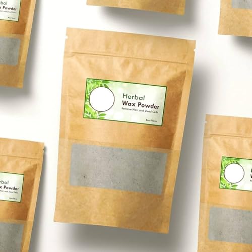 AHSD - Polvo de cera herbal para depilación y piel suave de Nimify Beauty