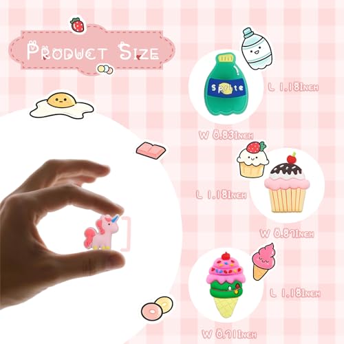 Image of Cartoon Shoe Charms, for Clog Decoration Cartoon Anime Charms Shoe Accessories, PVC Shoe Charms Decoration for Kids Teens Boys Girls Men Women Party Birthday Gifts