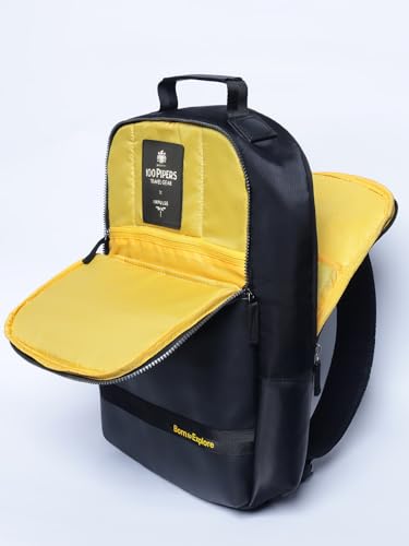 Image of Impulse Classic Premium Business Backpack | Unisex Office Bag in Vegan Leather | 27L Water Resistant with 15.6 inch Laptop Sleeve, Anti-Theft Pocket & Padded Straps