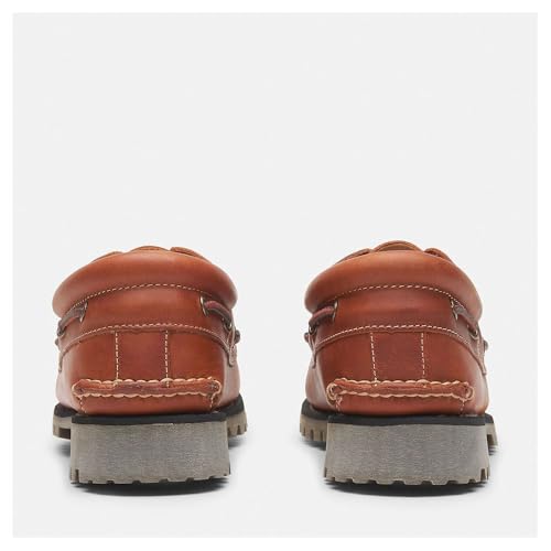 Image of Timberland Men's Authentic 3-Eye Lug Handsewn Boat Shoes