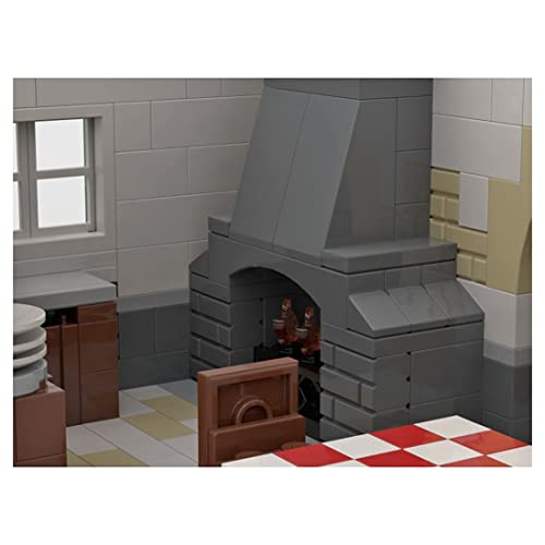 TYPIS Bausteine Haus, Bausteine Architektur Modell, Modulares Haus Bausteine Modell, MOC-55694 Bergbau Haus… – Bild 5