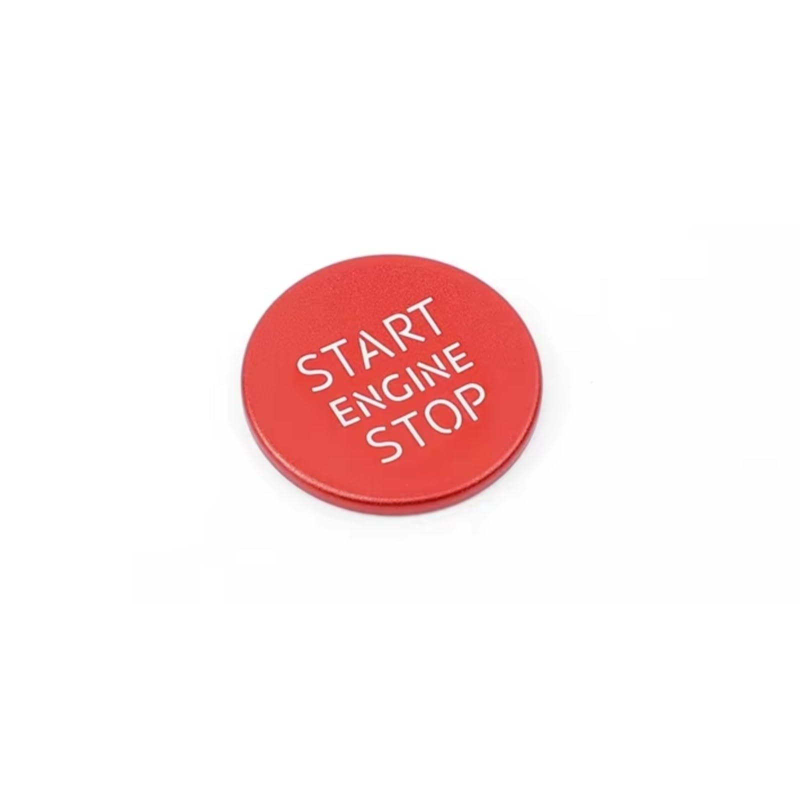 Auto Interior Trim Compatible with VW for Golf for MK7 2013-2020 Car Accessories Start Stop Button Cover Sticker Modification(Red)