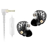KZA COUSTICS KZ Phantom Cuffie in ear, auricolari gaming con alloggiamento interamente in metallo, suono nitido e bassi profondi, vestibilità sicura per tecnici del suono e musicisti.