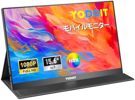 AYY ポータブルモニター 15インチ FHD 1080P USB C Amazon.com: AYY
