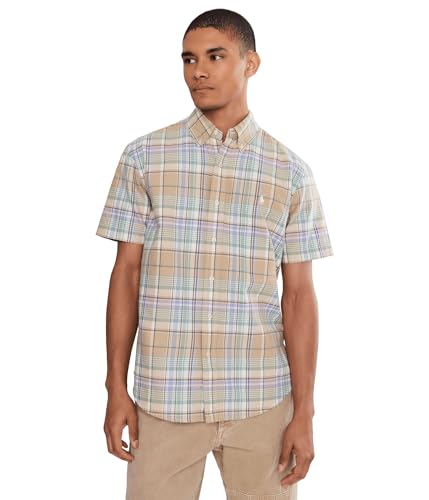 Image of POLO RALPH LAUREN Men's Classic Fit Plaid Oxford Shirt