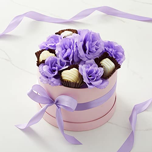 Image of Bright Creations Silk Foam Roses - 50 Stemless 3in Light Purple Heads - Realistic Blooms for Wedding Decor & DIY Crafts - Bulk Artificial Roses Light Purple Flowers