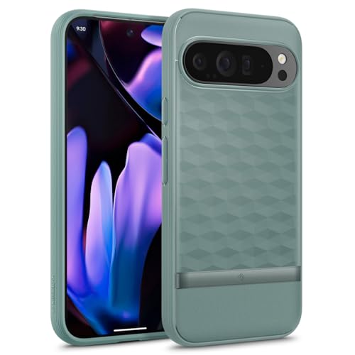 Caseology Parallax pour Google Pixel 9 Pro XL coque vert sauge