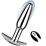 XYVYNZ Vibrating Butt Plug Anal Vibrator with Remote Control and 10 Vibration Modes and Flared Base Wearable Vibrator Prostate Massager for Men Women Couples Adult Sex Toy