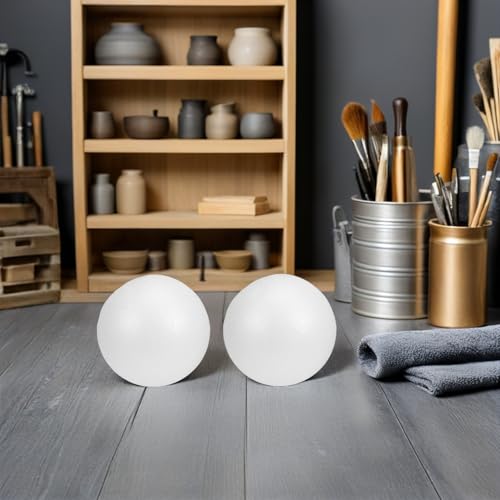 Boules mousse blanche polystyrène activités manuelles x12 - 7