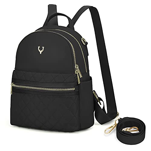 WindTook Sac à dos Femme Petit Sacs à Main Feminin Élégant Décontractée sac Ecole Fille Scolaire en nylon Sac de Voyage Sac Porté Dos 28,5 x 24 x 12 cm Cover