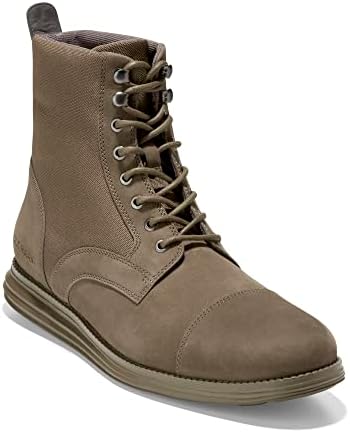 Cole Haan Men's ORIGINALGRAND Cap Toe Boot Fashion, Stone Gray/Dusty Olive, 7.5 | Image 5