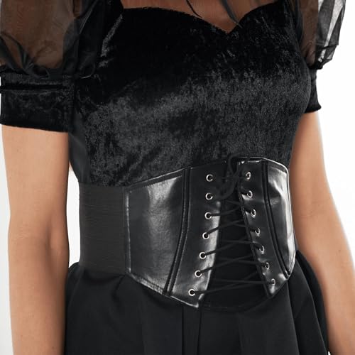 Robe courte noire Morph taille L au tissu léger et fluide - 5