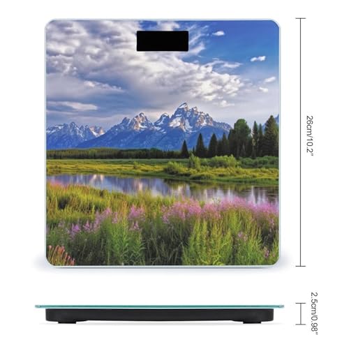Báscula Digital Grand Teton National Park para Peso Corporal miniatura 2
