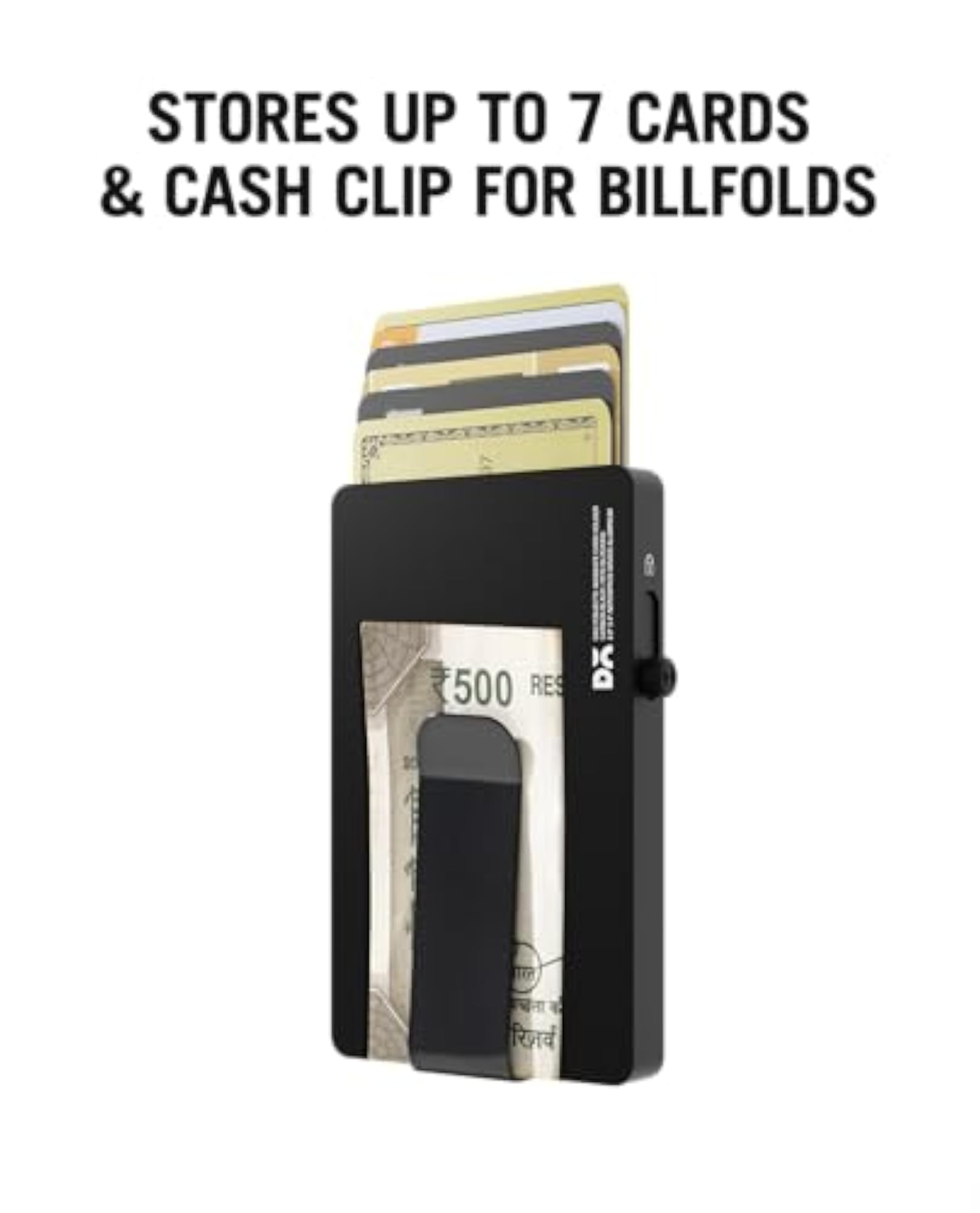Analog Max RFID MagSafe Card Wallet with Money Clip 7 Slots